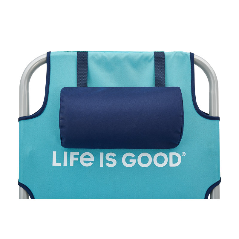 Life is Good Reclining Beach Chair & Reviews Wayfair